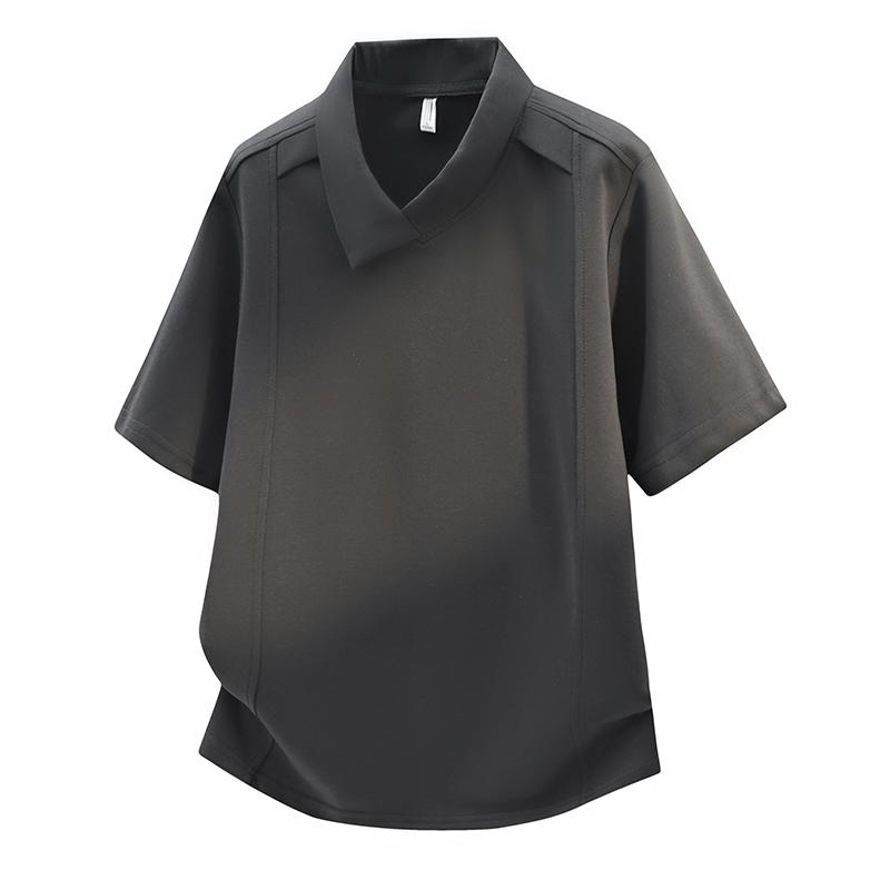 Men's Short Sleeved Men's Summer Thin Casual Business Casual Half Sleeved T-shirt for Men