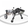 Cadeira de Rodas para Cachorro Cadeira de Rodas para Gato Retrátil Leve Veículo Assistido para Caminhada de Animal de Estimação Transportador de Animal de Estimação