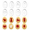 5/8/9pcs Cookie Cutter Mould Set Stainlness Steel Mini Cookies Sandwich Biscuit Baking Molds Cake Decoration Tools Easter Gift