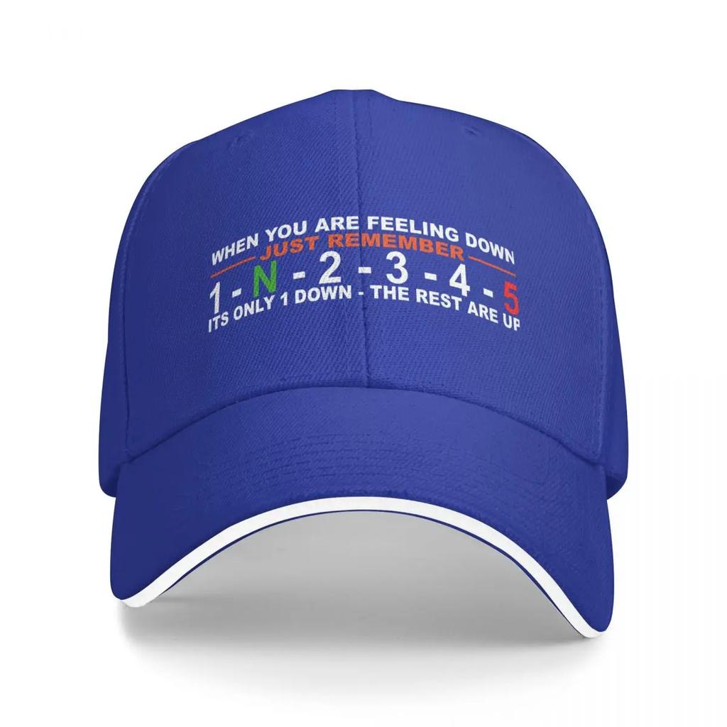 5 Speed 1 Down 4 Up Dirt Bike Motocross Motor Sport Multicolor Hat Peaked Womens Cap Personalized Visor Windproof Hats