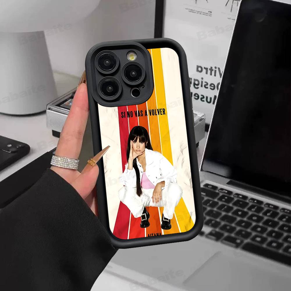 Singer A-Aitana Ocana For IPhone 17 15 13 12 11 14 Pro Max X XR XS 16 Plus Shockproof Candy Back Cover