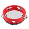 Wooden Tambourine with Jingles Hand Bell Drum Kids Educational Percussion Musical Instrument