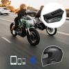 Motorcycle Helmet BT Headset with 1080P Camera Motorbike Headphone Speaker Waterproof for Motorcycles Skiing and Cycling