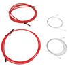 Bike Brake Cable Housing Kit Bike Shift Cable and Transmission Cable for Mountain Bike Road Bike Red
