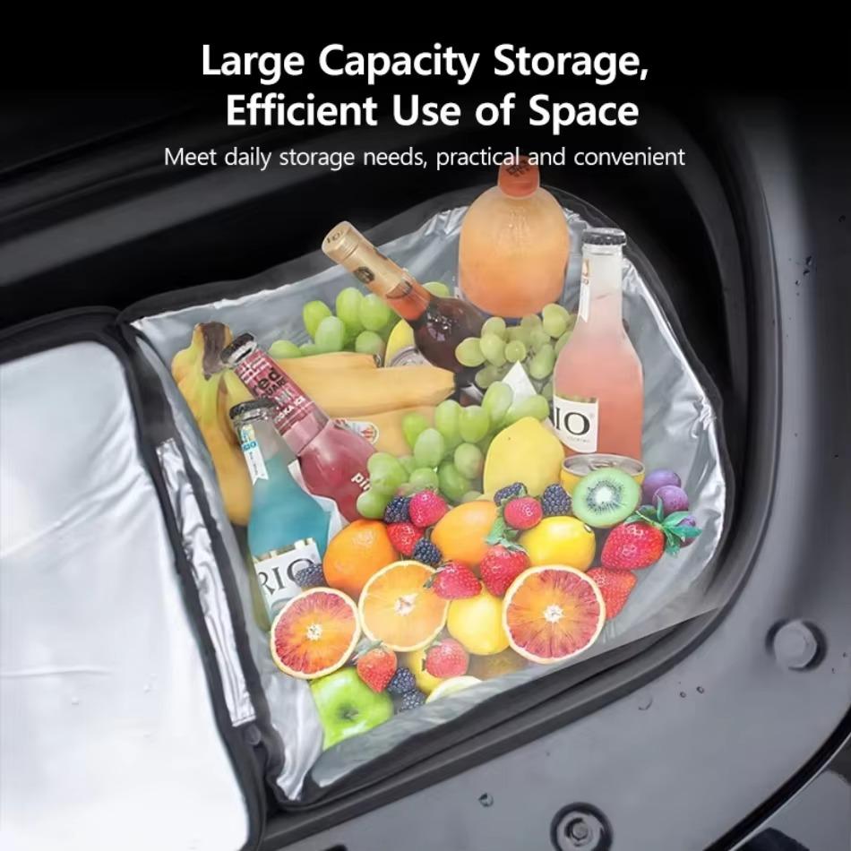 For Tesla Model Y Juniper Model 3 Highland Frunk Cooler Organizer Insulation Bag Front Trunk Storage Cooler Bag for Tesla Y 3