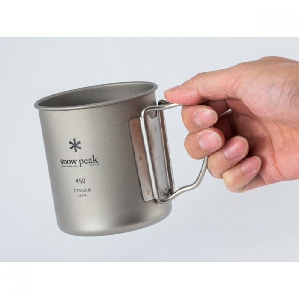 Snow Peak Outdoor Set Titanium Single Mug Set Fk 393