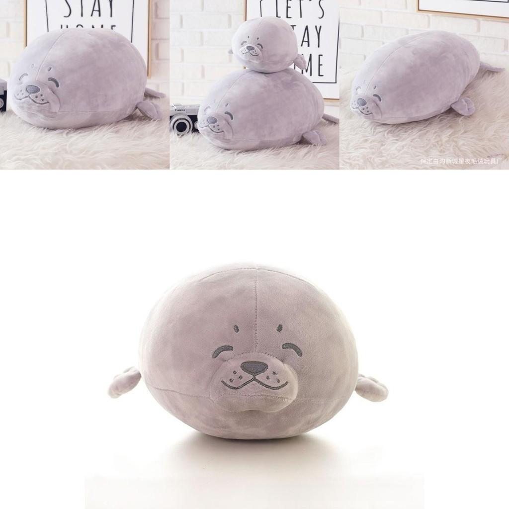 Adorable Plush Seal Toy Stuffed Animal Soft Pp Cotton Pillow Kids Gift
