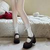 Ladies Spring and Summer Fashion New Lace Bow Calf Socks