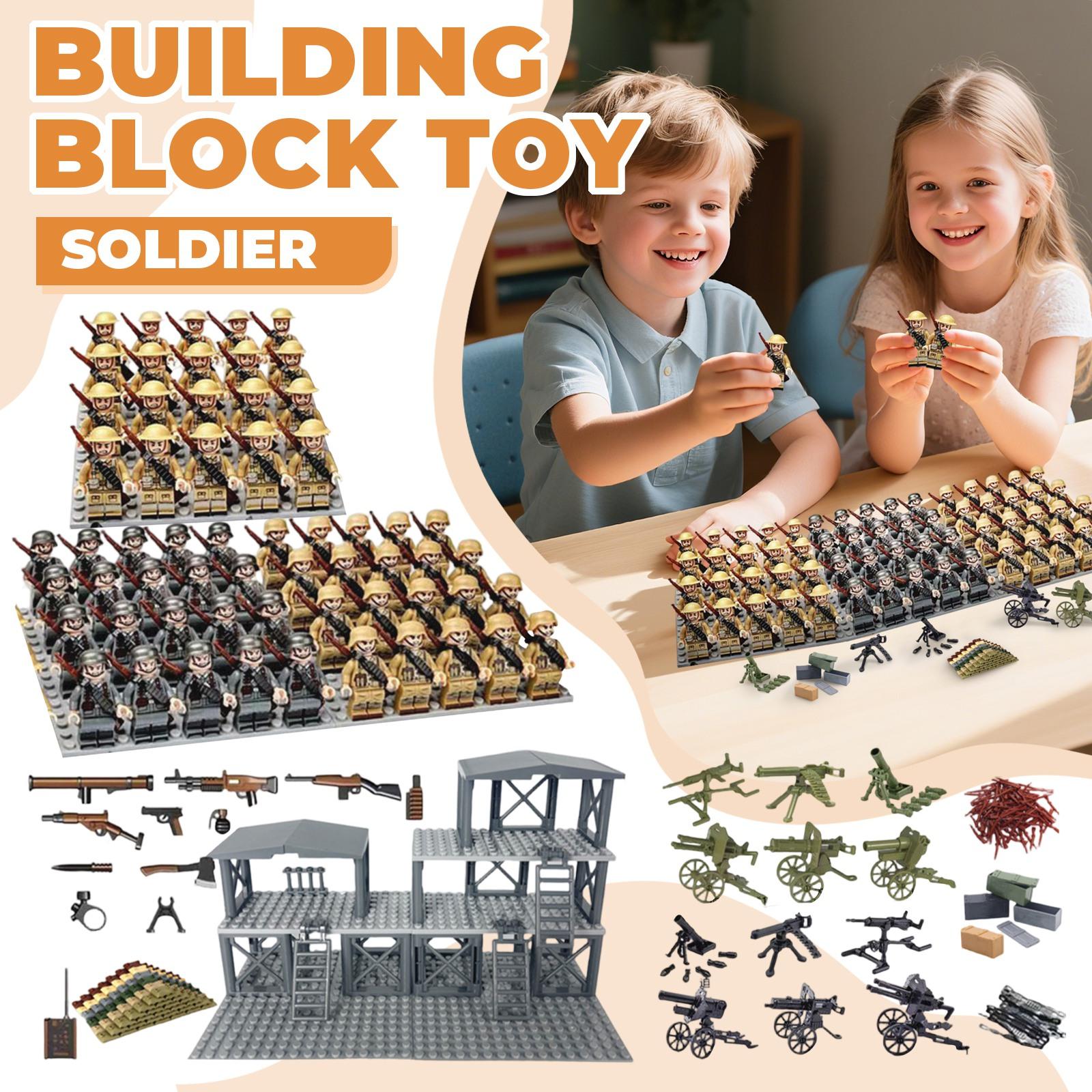 

Weapons And Equipment, Watchtowers, Mortars, Compatible Howitzers, Puzzle BuildingBlocks, Minifilm Toys One Size