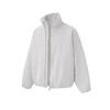 FORN3 Herren Trendige Stehkragen Winterjacke N1717 - Warm, Locker geschnitten, Arbeitskleidungs-Stil.
