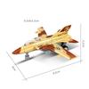 8 alloy fighter models, four piece set of regenerative aircraft, classic model toys
