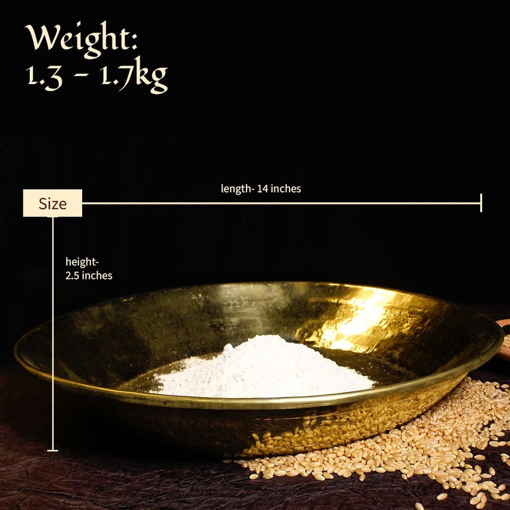 Brass Plate Paraat (36 Cm), Brass Paraat, P-TAL