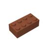 Non-Toxic 50G/20Pcs 3001 2X4 High 8-Hole Building Block Moc Color Loose Parts Compatible With Brick Diy Children'S Toy Assembly