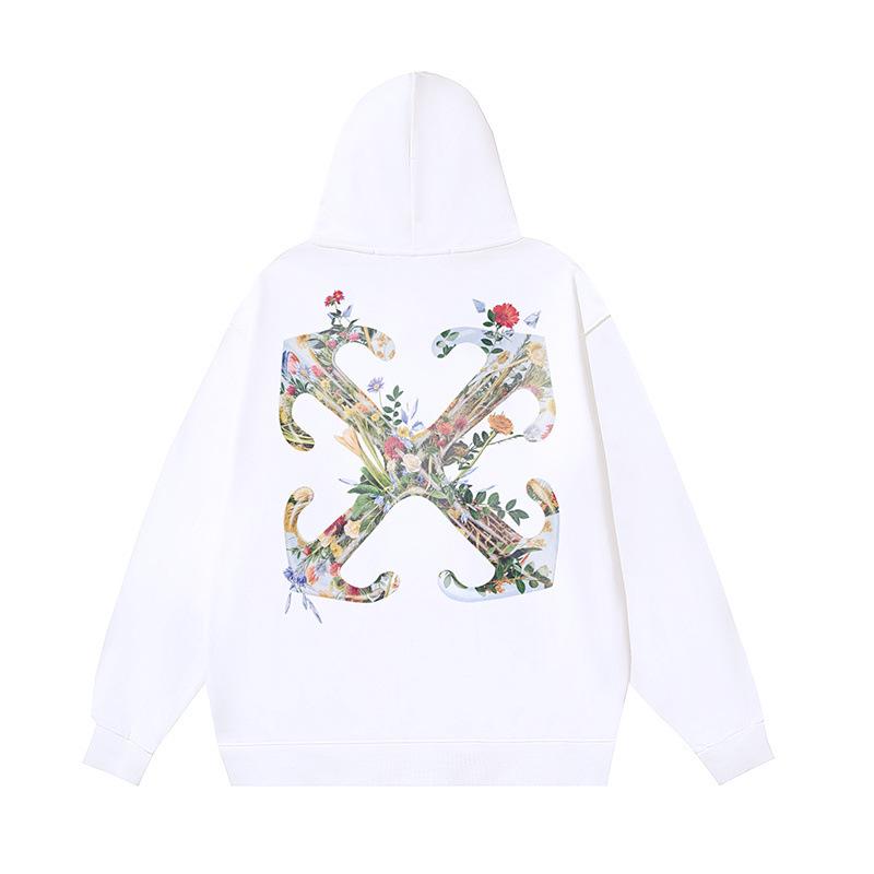 2025 Höst/Vinter Unisex Oregelbundet Bokstavs- och Pilmönster Rundhalsad Pullover Sweatshirt