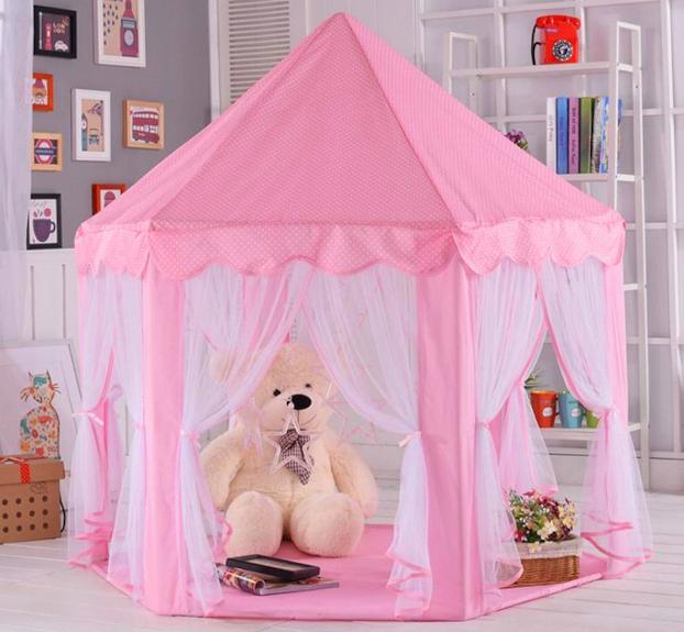 [PACZA][1] Children's Tent Castle Palace Curtains Y137R
