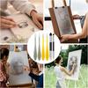 A613P 46pc Art Blending Stump Sketch Drawing Tools, Double Headed Drawing Art Blender Pencil Sketch Scraper Tools for Blending