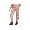 Adidas Future Icons 3-Stripes Fashion Minimalist Versatile Tapered Stripe Knitted Sports Pants Women Pants Clay JE0160