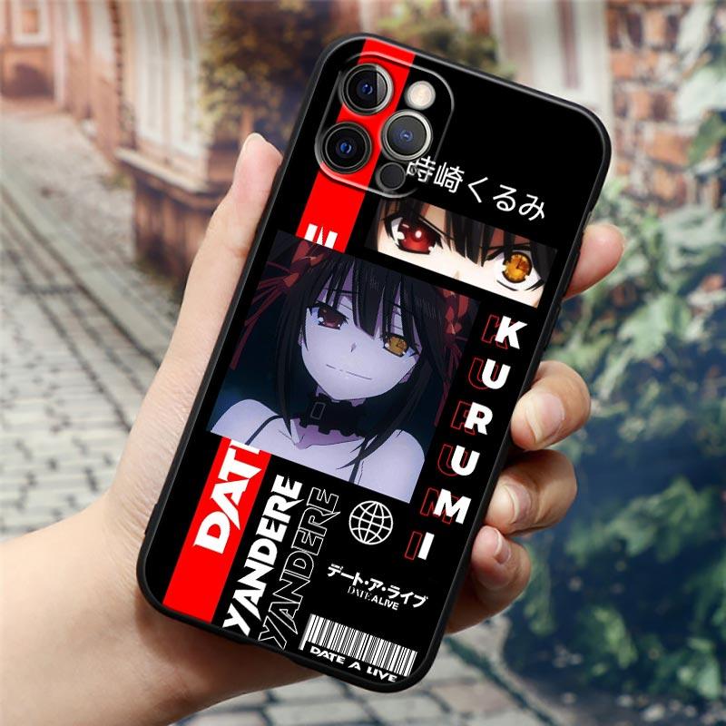 Custodia per telefono Akame Ga Kill Anime per iPhone 14 13 12 11 Pro Max 8 7 SE XR XS Plus Custodia morbida in silicone nera Fundas Coques Shell Capa