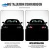 Wireless Control Car Devil Eyes Dynamic Adjustable Eye Pattern Demon Eye Car Headlight 12-36V Fog Lights DRL Car Accessories
