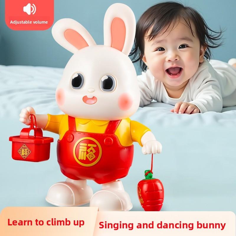 Dancing Bunny Toy With Music And Lights For Baby Learning And Entertainment