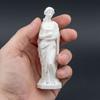 3D Printed Goddess Figurine Greek Mythology Holding Book Sculpture for Living Room Home Desk Shelf Decor