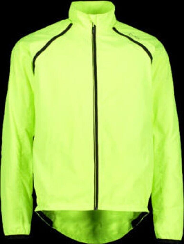 Куртка-ветровка CMP мужская с отстегивающимися рукавами флуо-желтая