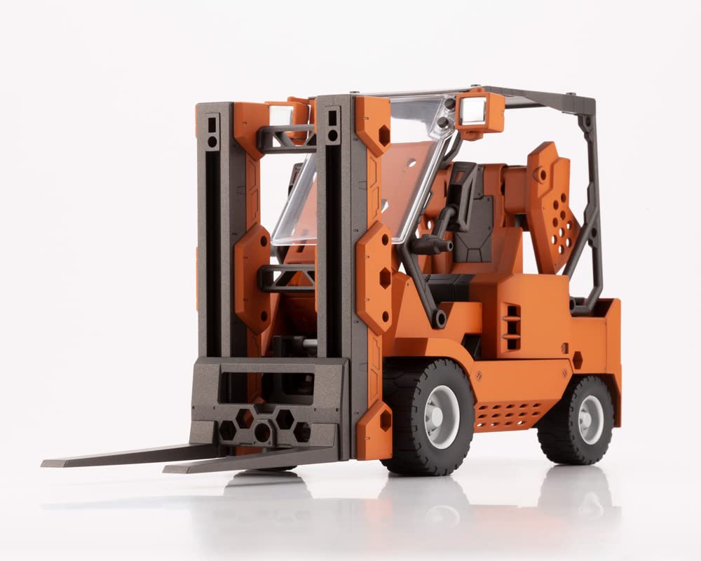 Kotobukiya Hexa Gear Booster Pack 6 (Forklift Type Orange Ver.) Approximately 200mm In Length 1/24 Scale Plastic Model Kit, Molded In Color, HG089