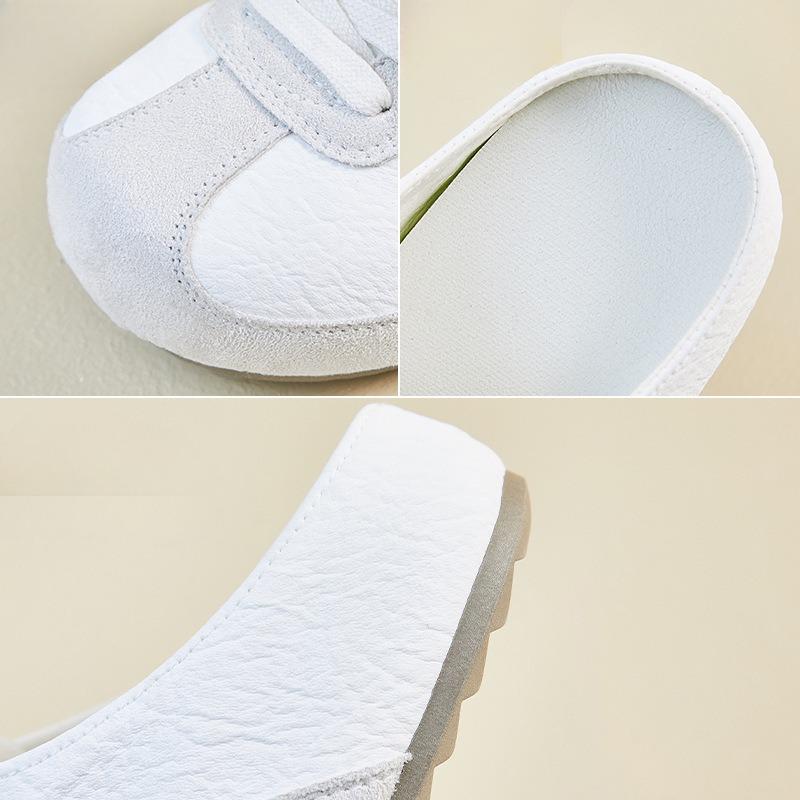 The New Semi-pallet Shoes for Students Are Sporty Casual Breathable and Height-increasing