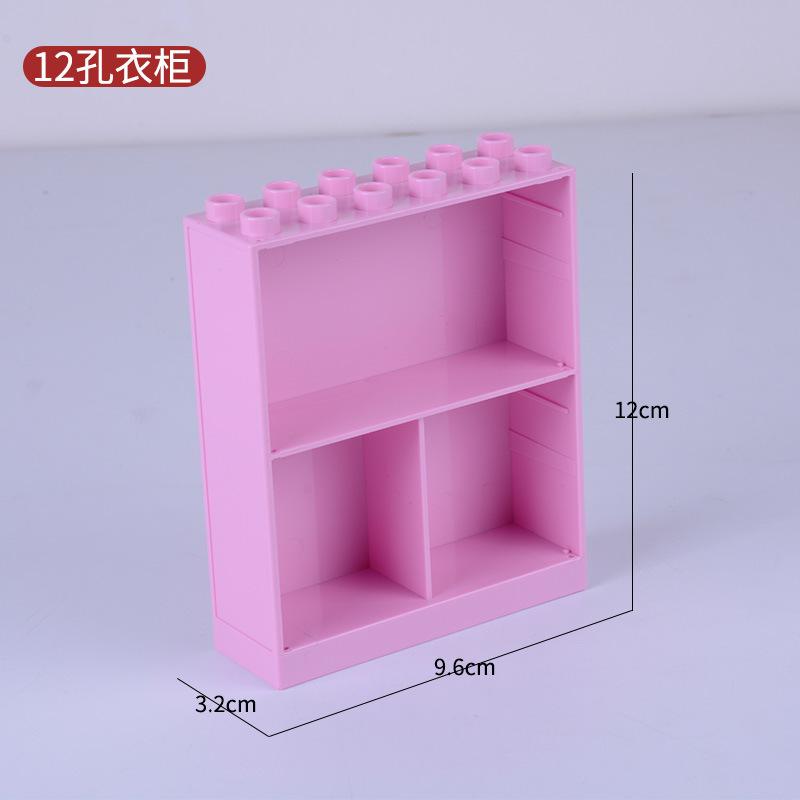 404 Dot Large Size  Baseplate Brick Big Size Plate Building Block Floor Accessories Leduo Particle Compatible Big Animal