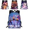 Kpop Dämonenjäger Rucksack für Kinder mit atmungsaktivem Oxford-Gewebe und Stoßdämpfung für den Schulgebrauch
