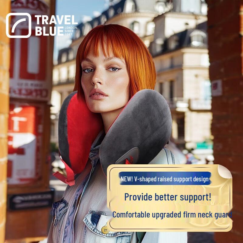 Memory Foam Travel Neck Pillow
