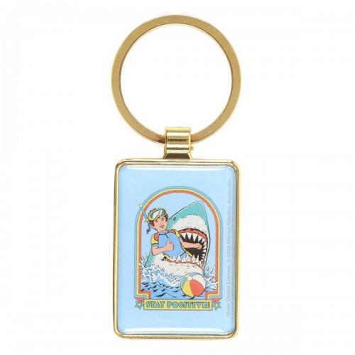 Steven Rhodes Stay Positive Keyring