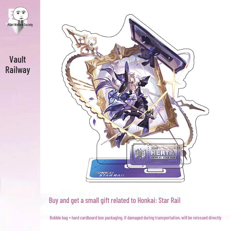 miHoYo Star Rail Firefly Dan Heng Luna Figurine Set: Acheron, Aventurine, Kafka, Silver Wolf, Jingliu, Xueyi Standees