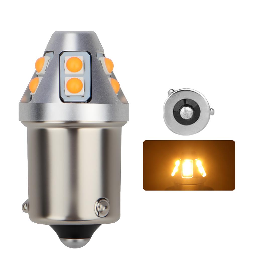 2PCS T20 7440 W21W WY21W 1156 BA15S BAU15S LED Bulbs P21W PY21W Car Light Turn Signal Light 12V Canbus White Red Automotive