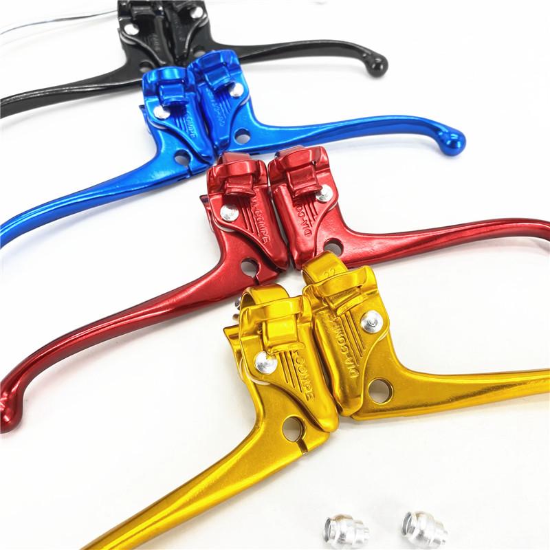 DIA-COMPE City Bicycle Retro Bike 22.2mm Brake Lever Hinged Installation Quick Release Caliper V Brake Levers Aluminum Alloy