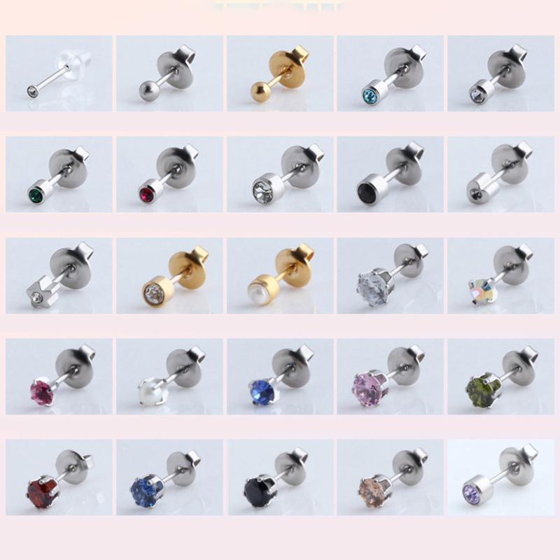 Einweg-Set für automatische Ohrlochstechpistolen, professionelles Ohrlochstechset der 2. Generation aus Edelstahl