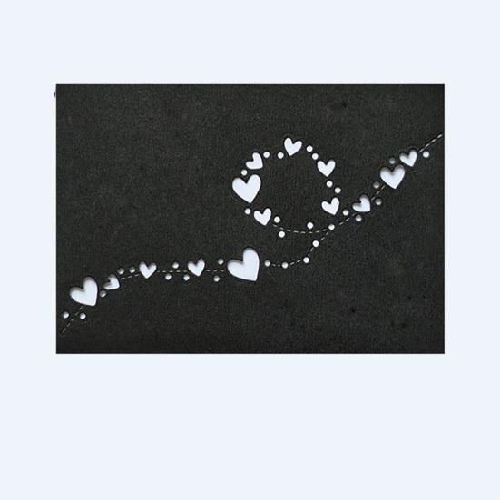 Heart Lace Metal Cutting Die Stencil DIY Scrapbooking Album Cards Making