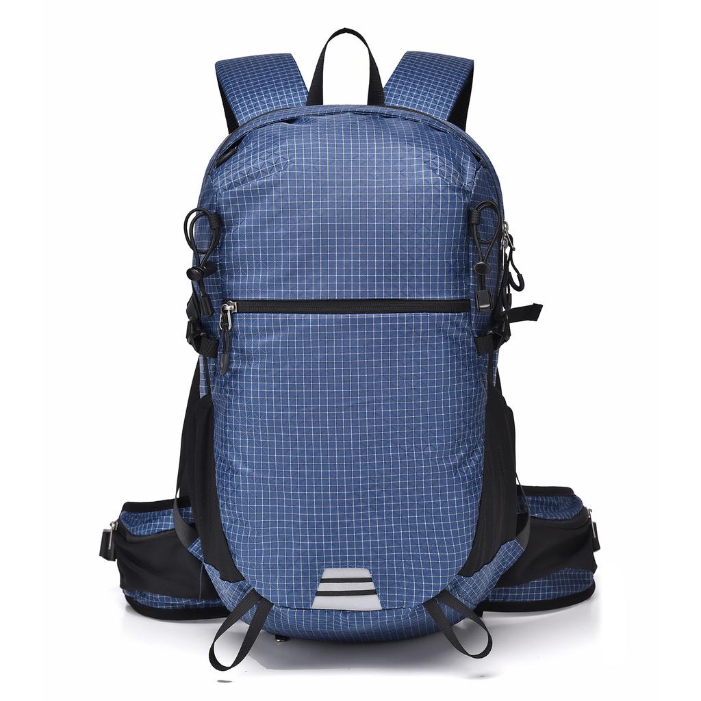 School bag, hiking backpack, outdoor backpack, sports bag, double shoulder bag, large capacity travel bag, stylish color-block backpack, camping bag