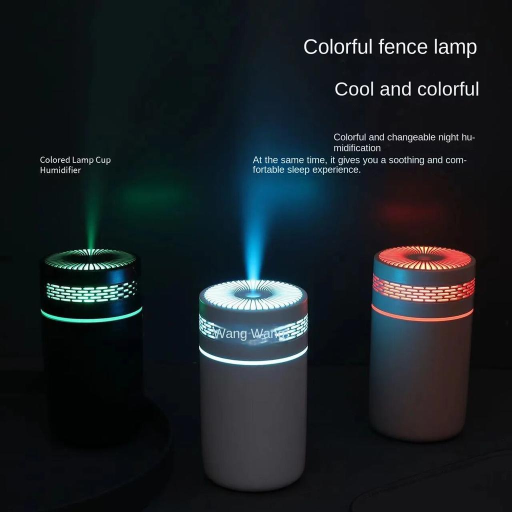 Car Humidifier Mini Seven-Color Aroma Humidifier Car Air Purifier Small Atomizer Household Bedroom Water Supply