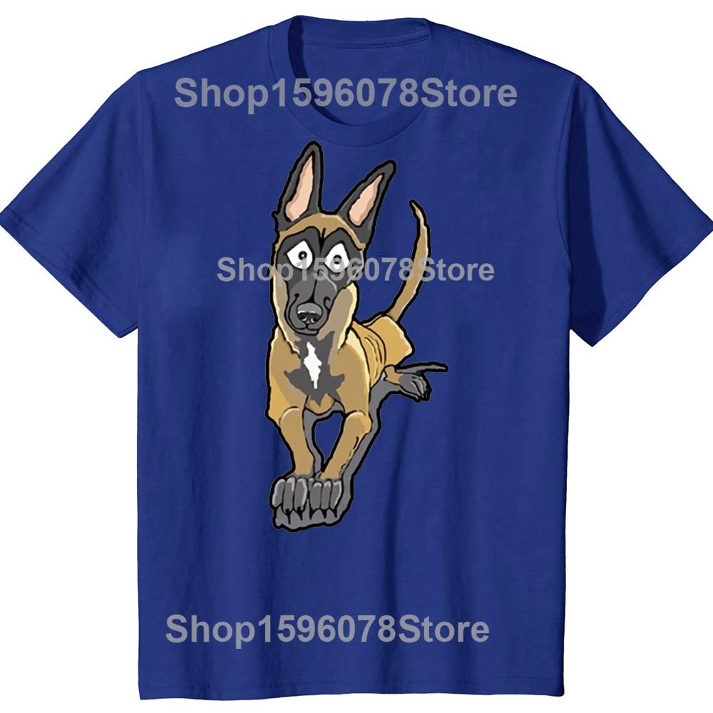 New Fashion The Belgian Malinois T Shirt Kawaii Cartoon Dog Graphic Tee Tops Men Women Short Sleeve Casual Streetwear Camisetas