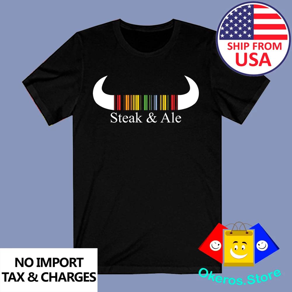 Steak And Ale Restaurant Men s Black Size S to 3XL 3XL