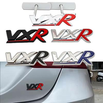 3d Metal Letters VXR Logo Car Rear Trunk Sticker Emblem Front Grille Badge for Vauxhall Opel Corsa D Astra H J Insignia Zafira