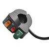 22mm Motorcycle Switch Accessories Black Button DC 12V