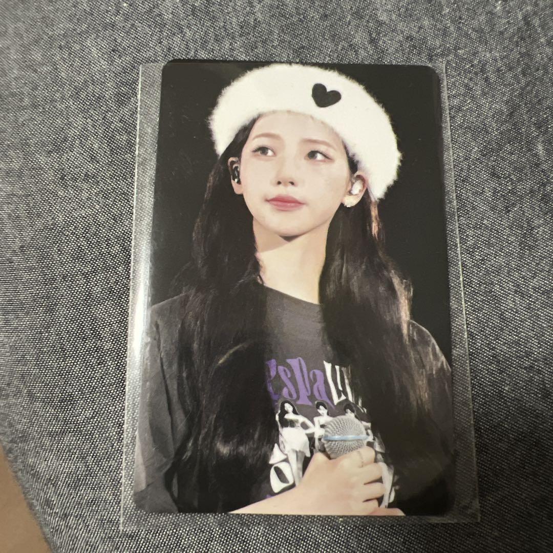 

[USED] aespa Karina trading card Blu-ray DVD trading card Tokyo Dome