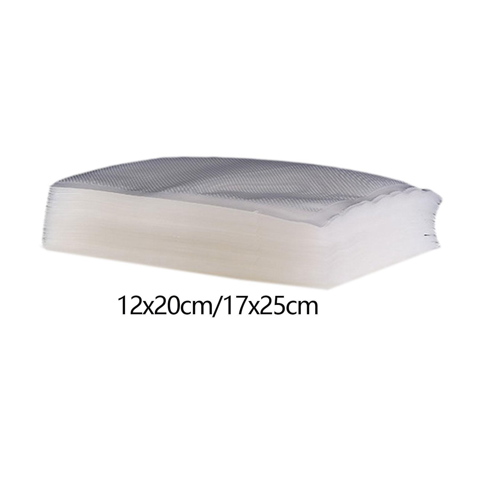 100 Pieces Vacuum Food Sealer Bags Reusable Leakproof Food Storage Bags for Vegetables Dry Goods Food Food Storage Kitchen 12x20cm 1730₽