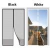 1 Pack Magnetic Screen Door Curtain Anti-Mosquito Net Fly Insect Screen Mesh Automatic Closing 5 Size Easy Installation for Home