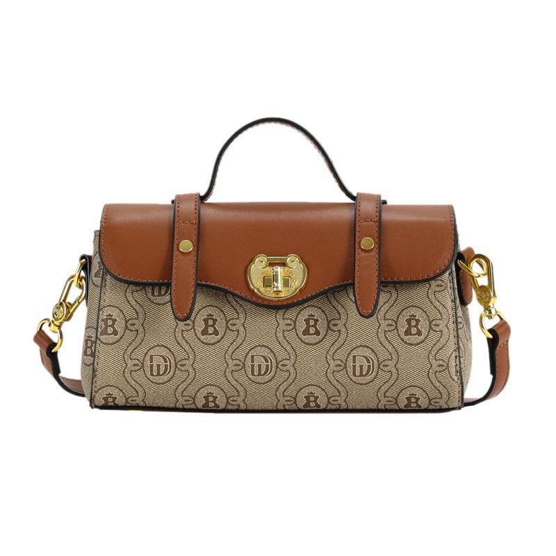 2024 New High-end Texture Retro Pillow Bag, Niche Design, Fashionable Temperament, Commuting One-shoulder Cross-body Women's Bag