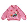 Korean Girls Spring Autumn Sweatshirt 3D Decorative Fashionable Top For Kids And Toddlers