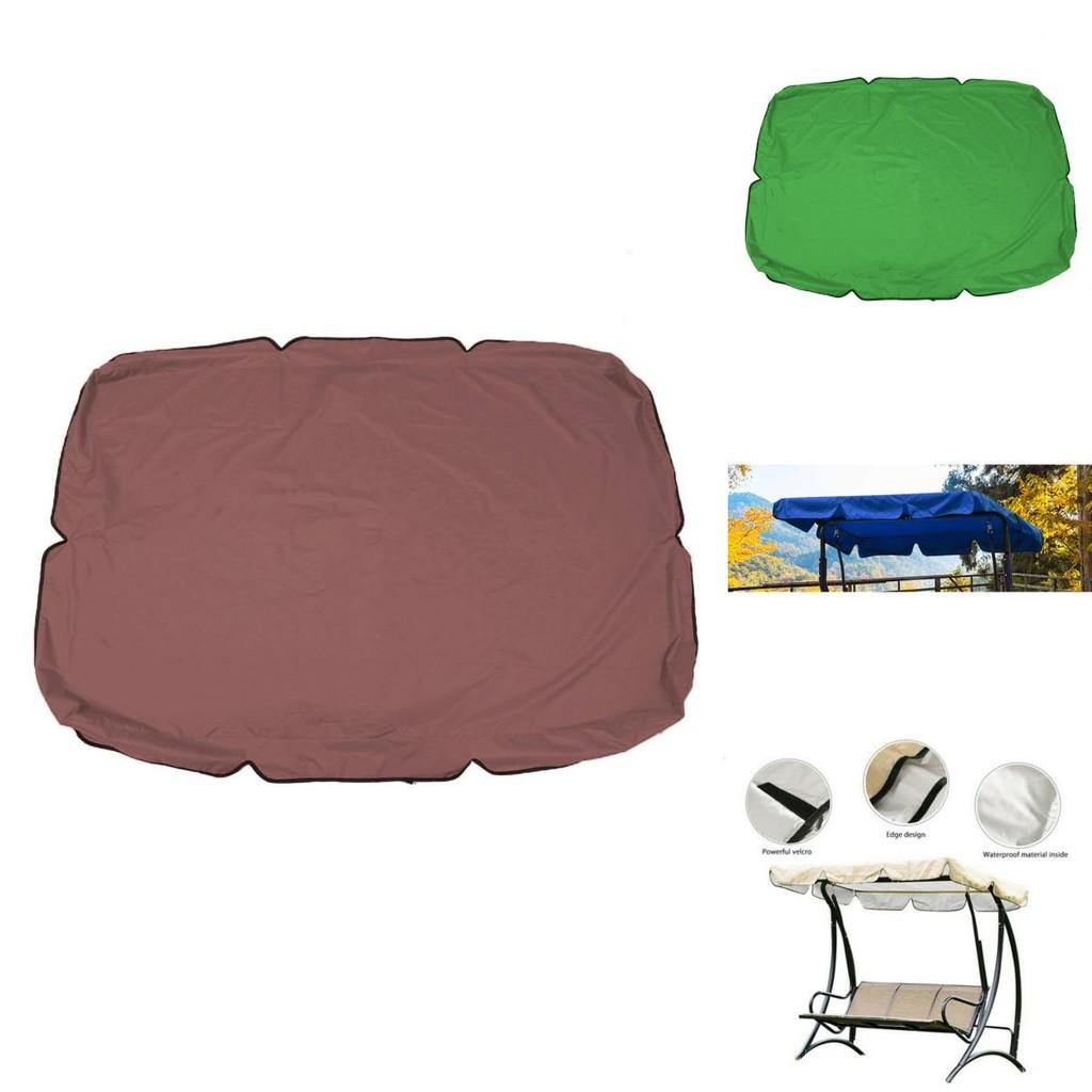 Anti-uv Swing Seat Canopy Cover With Bandages For Outdoor Use