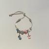 Stainless Steel Jewelry Bracelet With Butterfly Bow Design For Gift And Summer Wear